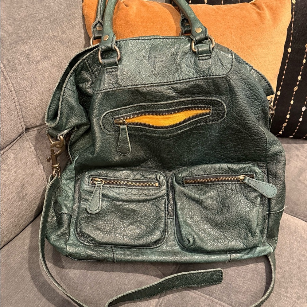 Liebeskind Green Leather Women's Bag - Picture 6 of 6